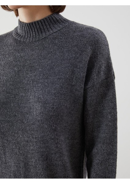 Lcw Yeni Sezon Yeni Sezon Yarım Balıkçı Yaka Kadın Triko Elbise modelleri