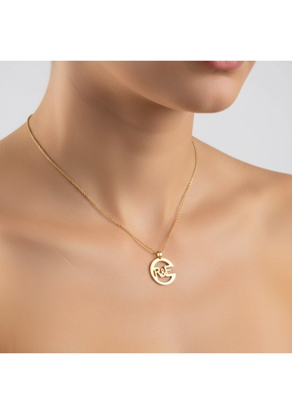 8 Ayar Altın Kolye Ucu E&r GM11285 1 gr