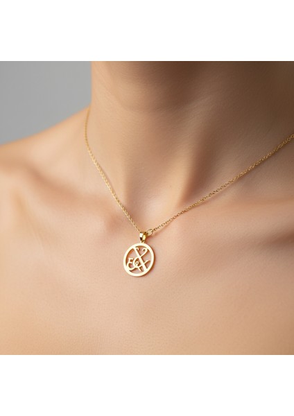 8 Ayar Altın Kolye Ucu E&x GM11365 1 gr