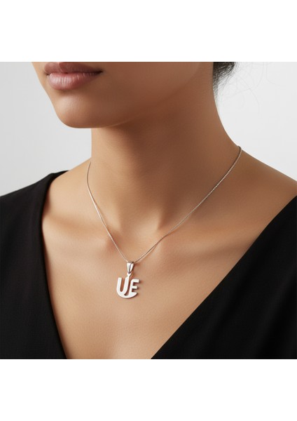 925 Ayar Gümüş Kolye E&u SM11343