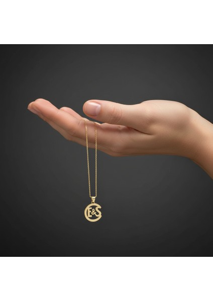 8 Ayar Altın Kolye Ucu E&s GM11316 0.5 gr fiyatları