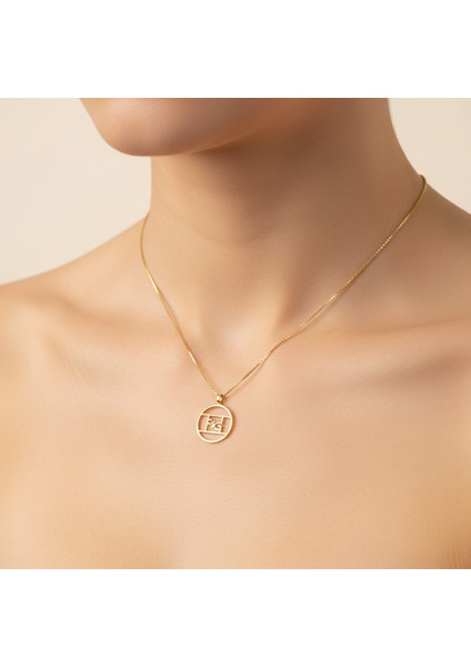 8 Ayar Altın Kolye Ucu F&g GM11422 1 gr