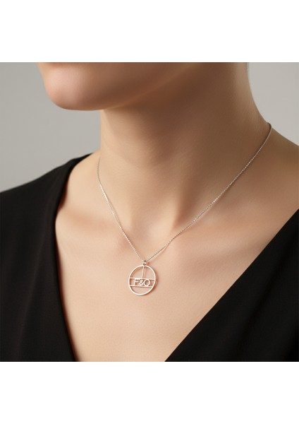 925 Ayar Gümüş Kolye F&o SM11480