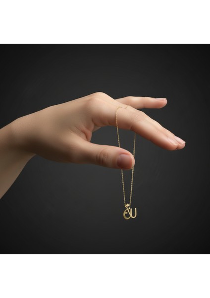 8 Ayar Altın Kolye Ucu E&u GM11337 0.5 gr fiyatları