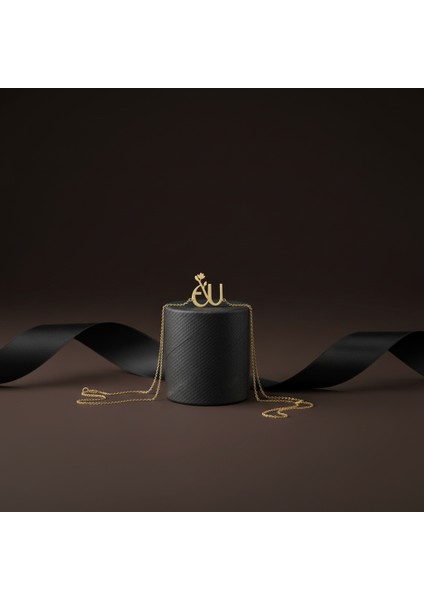 8 Ayar Altın Kolye Ucu E&u GM11337 0.5 gr modelleri