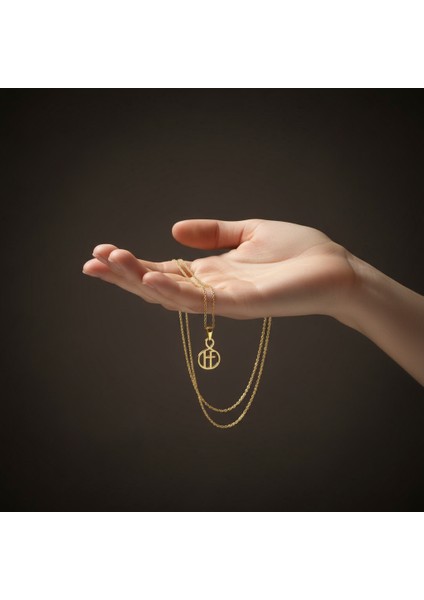 8 Ayar Altın Kolye Ucu F&h GM11390 0.5 gr fiyatları