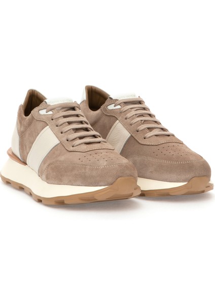 Erkek Bej %100 Deri Casual Ayakkabı 50315682-VR011
