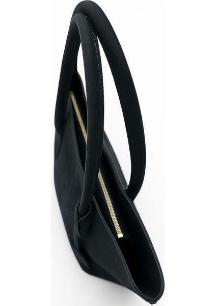 Alina Shopper Süet Omuz Çantası fırsatları