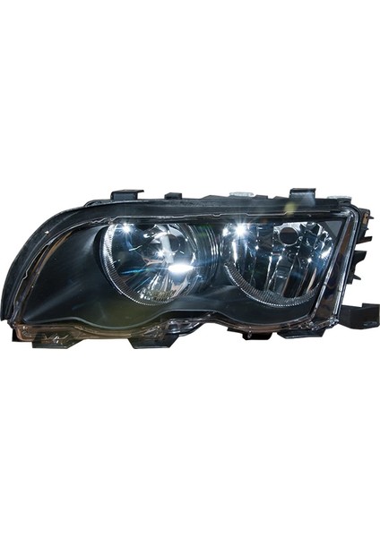 Bmw Komple Far E46 Sol; Siyah -Sedan- 1998-01