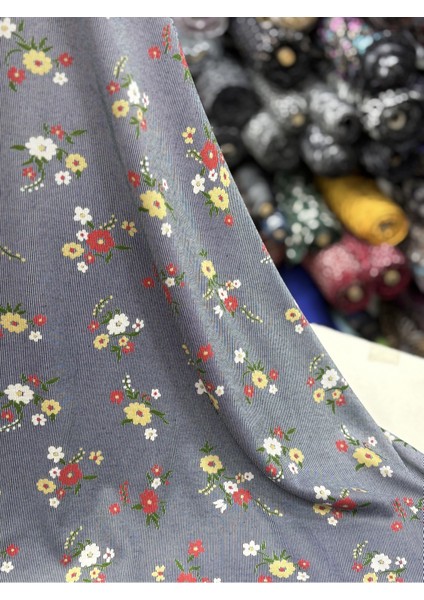 Desenli Penye Kumaş