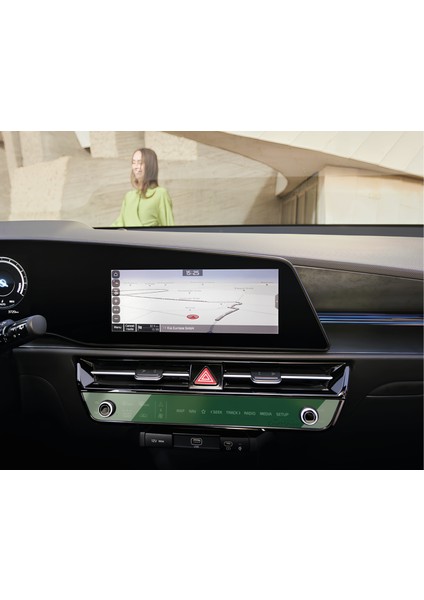 Kia Niro Hibrit / Ev (2022-2025) Uyumlu Dijital Klima Kontrol Paneli 9h Nano Ekran Koruyucu