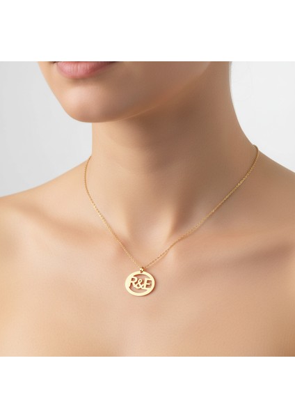 8 Ayar Altın Kolye Ucu E&r GM11299 1 gr