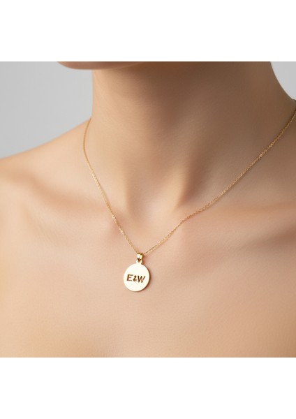 8 Ayar Altın Kolye Ucu E&w GM11351 1 gr