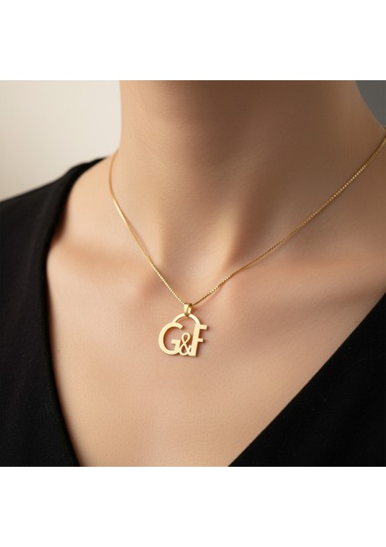 8 Ayar Altın Kolye Ucu F&g GM11415 1 gr