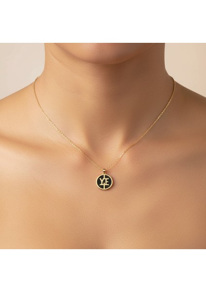 8 Ayar Altın Kolye Ucu E&y GM11374 0.5 gr