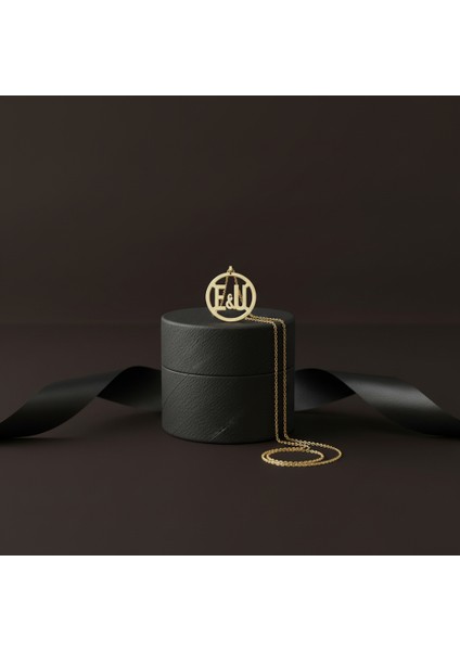 8 Ayar Altın Kolye Ucu E&u GM11333 1 gr modelleri