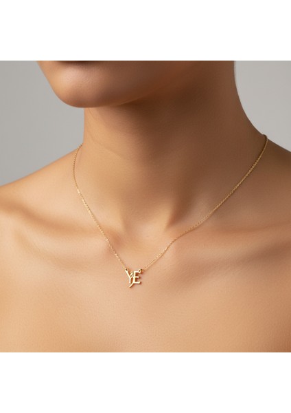 8 Ayar Altın Kolye Ucu E&y GM11380 1 gr