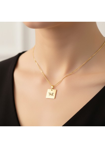 8 Ayar Altın Kolye Ucu E&y GM11376 0.5 gr