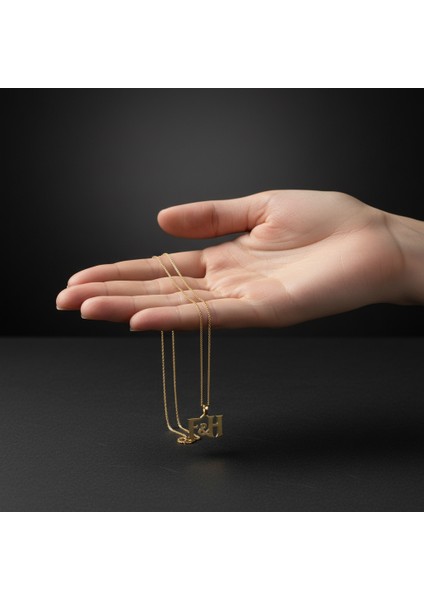 8 Ayar Altın Kolye Ucu F&h GM11401 0.5 gr fiyatları