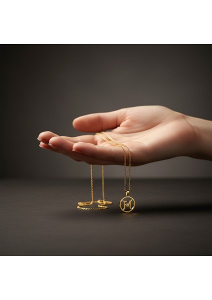 14 Ayar Altın Kolye Ucu F&m GM11459 0.5 gr fiyatları