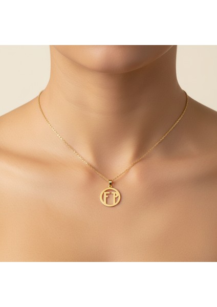 8 Ayar Altın Kolye Ucu F&p GM11486 0.5 gr