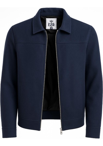 Claassics Men Erkek Oversize Kısa Kaşe Kaban Ceket - 7435