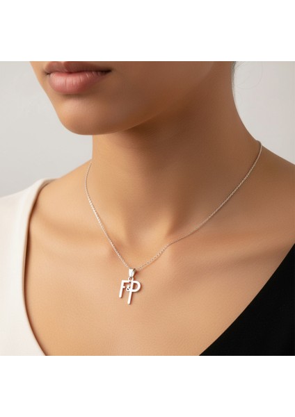 925 Ayar Gümüş Kolye F&p SM11483