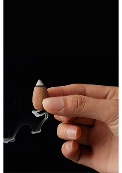 10 Adet Geri Akış Backflow Şelale Tütsü Konisi Tütsü Back Opium Gül fiyatları