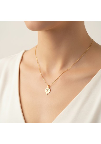 8 Ayar Altın Kolye Ucu F&h GM11403 0.5 gr