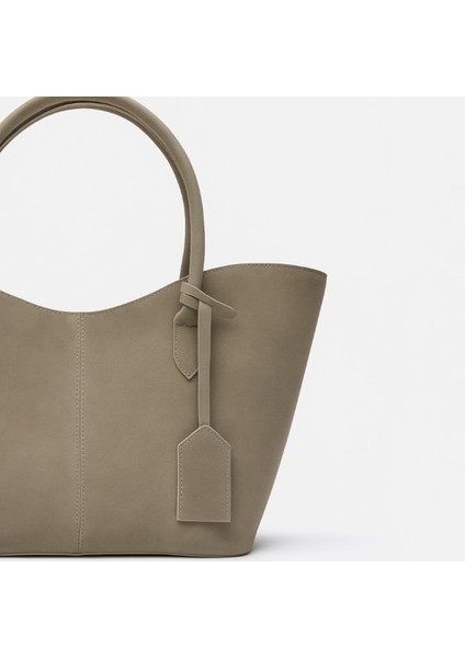 Alina Shopper Süet Omuz Çantası fiyatları