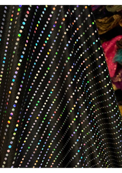 Hologram Pullu Kadife Kumaş fiyatları