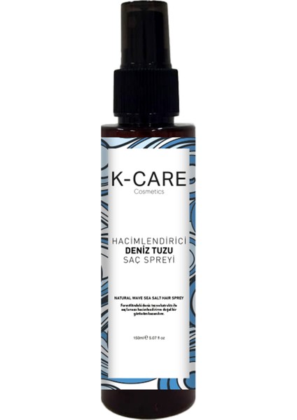 K K-Care Cosmetics Hacimlendirici Deniz Tuzu Saç Spreyi 150 ml