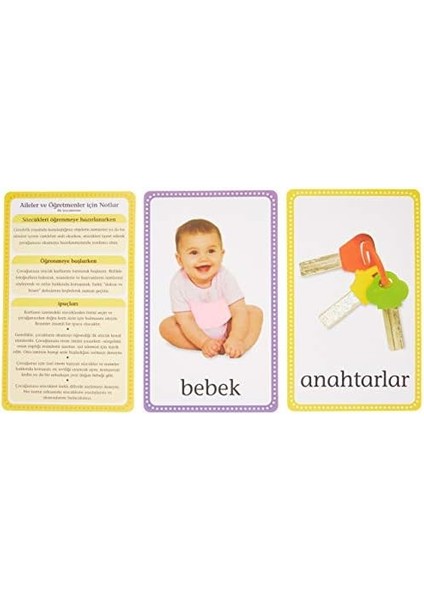 Ilk Sözcüklerim Dokun Hiset Öğren: Dokun Hisset Öğren Resimli Kartlar modelleri