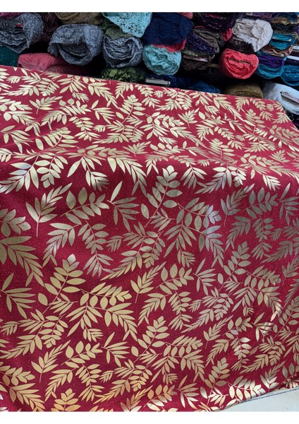 Kırmızı Simli Yaldızlı