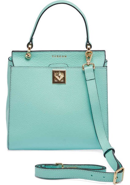 Mavi Hakiki Deri Kadın El Çantası - S24Y1BC79481-T9D