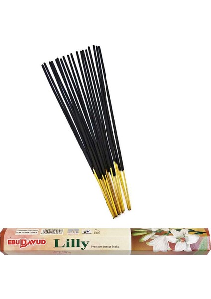 Zambak Kokusu Tütsü 20 Çubuklu Paket Lilly