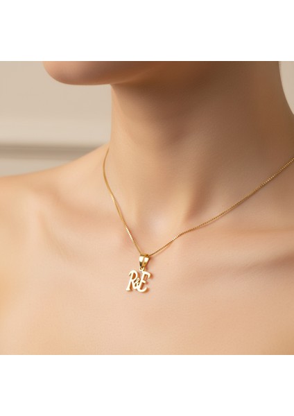 14 Ayar Altın Kolye Ucu E&r GM11295 0.5 gr