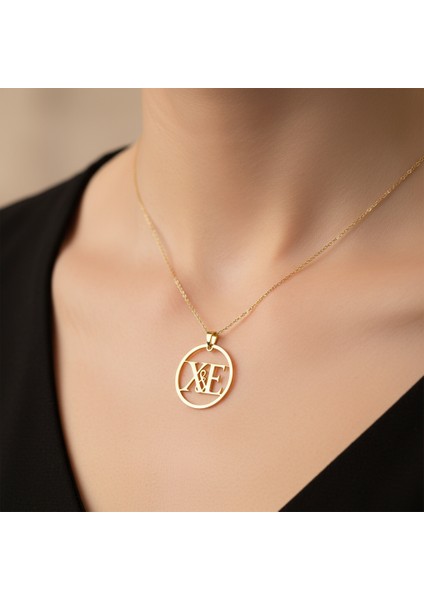 8 Ayar Altın Kolye Ucu E&x GM11363 1 gr