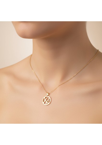 8 Ayar Altın Kolye Ucu E&x GM11362 1 gr