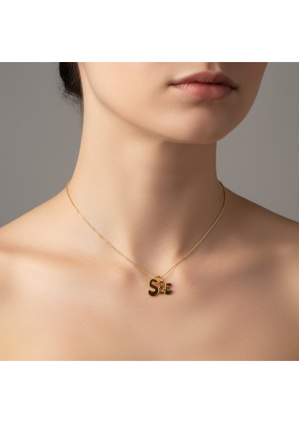 8 Ayar Altın Kolye Ucu E&s GM11307 0.5 gr