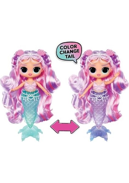 Lol Sürpriz Aralar Denizkızı Lana Deniz Modası Bebek Renk Değiştiren Kuyruk, Hareketli Yüzgeç ve Güzel Aksesuarlarla - 4 Yaş ve Üzeri Çocuklar Için Oyuncak Hediye