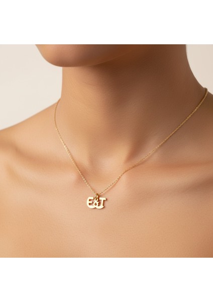 14 Ayar Altın Kolye Ucu E&t GM11326 1 gr