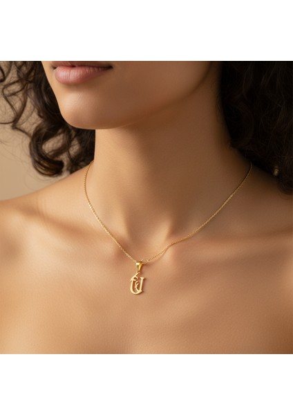 8 Ayar Altın Kolye Ucu F&ı GM11434 1 gr