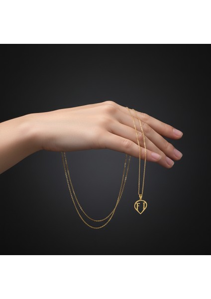 8 Ayar Altın Kolye Ucu F&ı GM11432 0.5 gr fiyatları