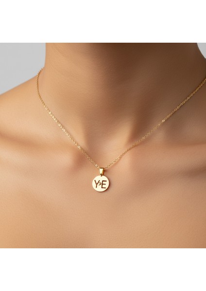 8 Ayar Altın Kolye Ucu E&y GM11372 1 gr