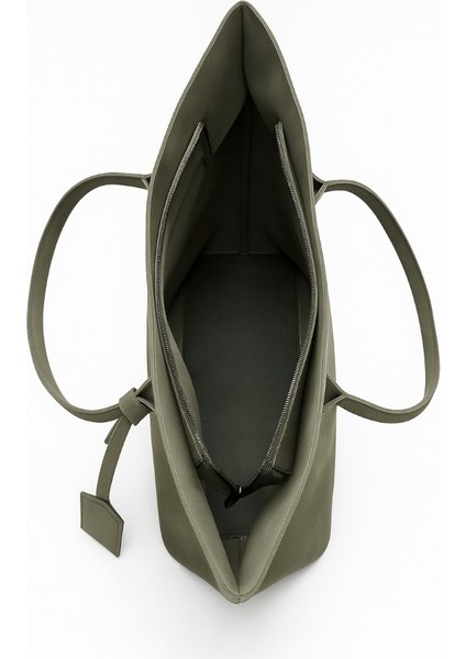 Alina Shopper Süet Omuz Çantası modelleri