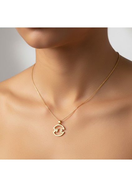 8 Ayar Altın Kolye Ucu E&w GM11353 0.5 gr