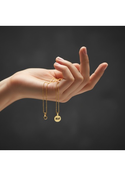 8 Ayar Altın Kolye Ucu F&k GM11442 0.5 gr fiyatları