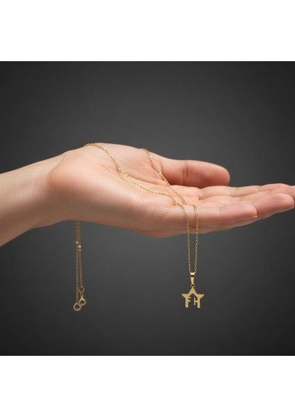 8 Ayar Altın Kolye Ucu F&h GM11393 0.5 gr fiyatları