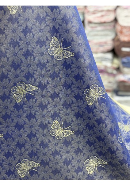 Jakarlı Brokar Kumaş